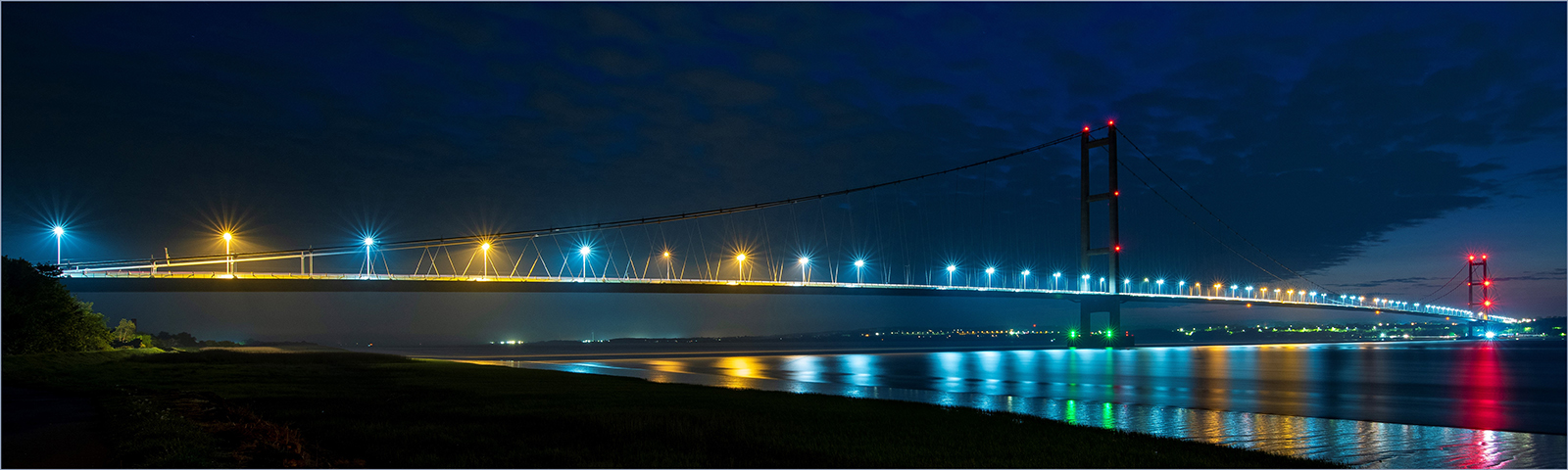 6 Humber Bridge at Night